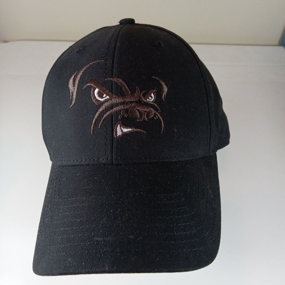 NFL Team Apparel Adjustable Bulldog Baseball Cap Black One Size